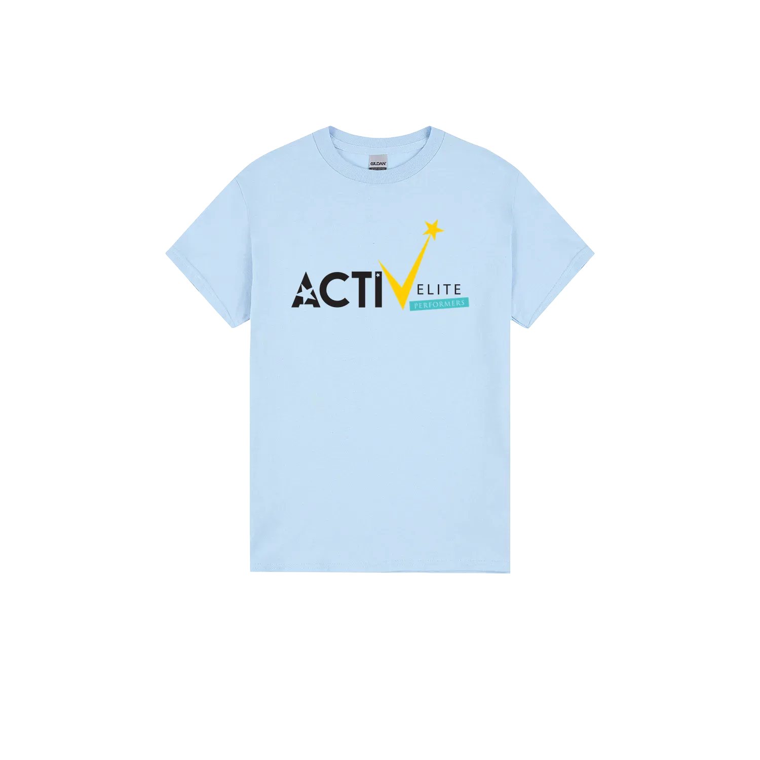 Light Blue front flat lay